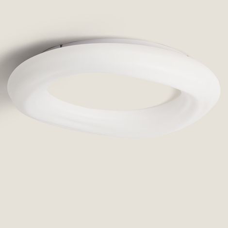 Plafón LED 48W Circular Metal Ø550 mm Kate Blanco (1/4)