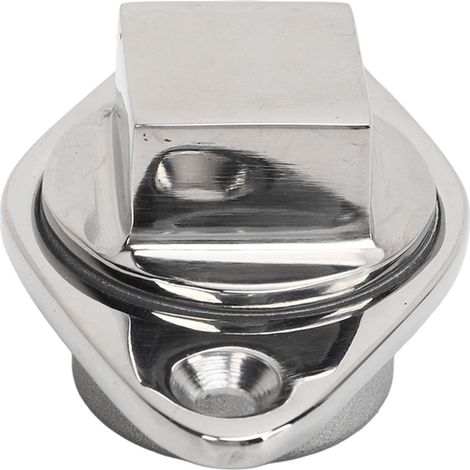 Bouchon de vidange de fond de bateau marin avec joint silicone, acier inoxydable, pour trou de 32mm (1/5)