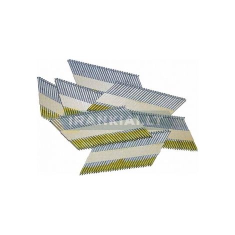 Ongle Senco Ottensten 2 8x50mm 34° 3000 pcs . galvanisé à chaud ondulé