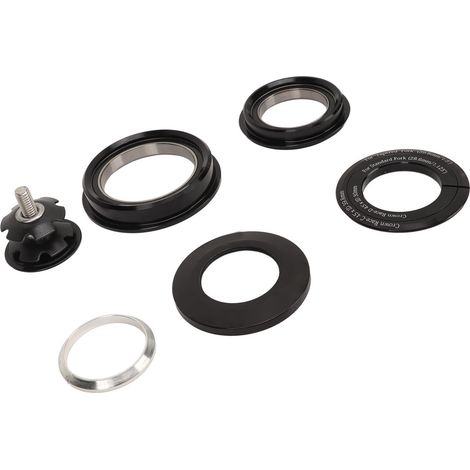 Lagerschalensatz aus Aluminiumlegierung für Mountainbike-Lenker, kombinierter Lagerschalensatz für Vorderradlager, Fahrradlagerzubehör (1/5)