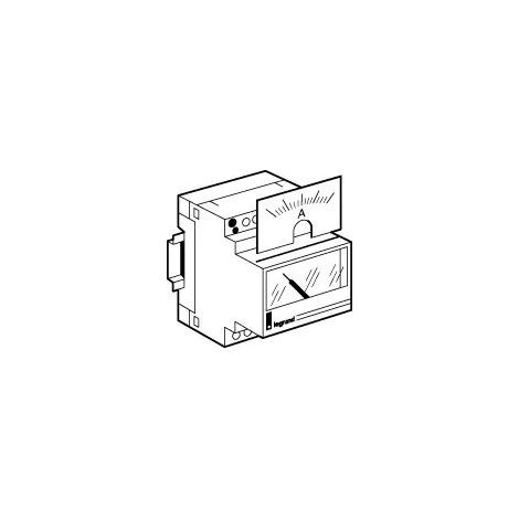 Legrand 004620 Cadran de mesure pour ampèremètre 046 00 Lexic - 0-600 A (1/2)