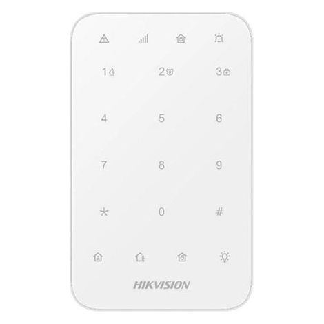 Hikvision AXPRO DS-PK1-E-WE LED-Tastatur Interner Alarm Wireless 868MHz