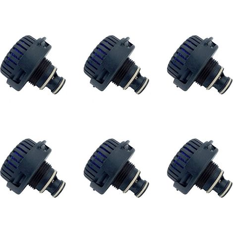 6 soupapes de ventilation automobile 2440299 9325109052 2310330, soupape d'échappement de sécheur d'air, silencieux, compatibles avec les camions (1/5)