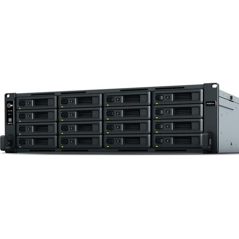 Synology RackStation RS4021XS+ server NAS e di archiviazione Server di archiviazione Armadio (3U) Collegamento ethernet LAN Nero D-1541 (1/2)