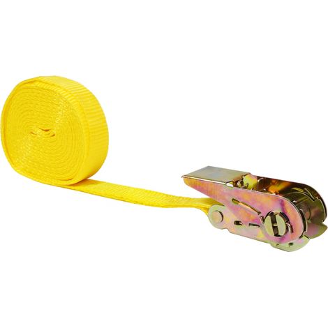 Verzurrgurt mit Ratsche 5m 25mm 124kg (1/3)