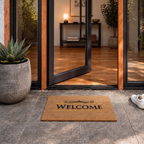 Tapis coco 'Welcome' - 40x60 cm (1/5)