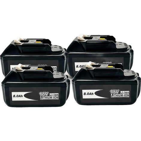 Chargeur Universel, Capacité de 8000mAh, Capacité de Charge Rapide, 4PCS, 18V-d (1/2)