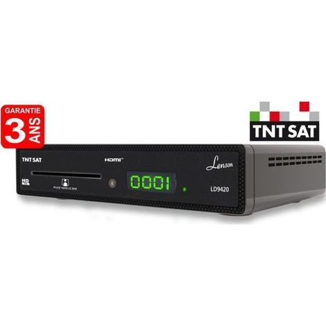 Récepteur TV Satellite - THOMSON - THS806 - Full HD - Carte TNTSAT V6 - HDMI 12V