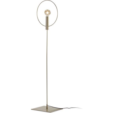Lampadaire métal doré Orepa (1/2)