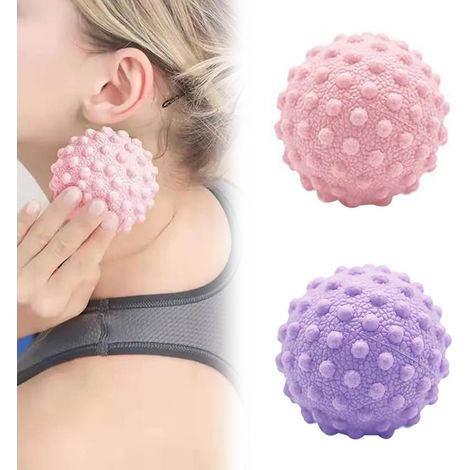 Massage Balls, Fitness Massage Ball, Foot Massager, Foot Massage Roller, Tool for Plantar Fasciitis, Roller Massage Ball, 2-Piece Massage Ball Set (1/5)