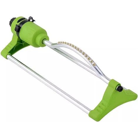 (Chine continentale - 1 pièce) Arroseur de pelouse automatique à 17 trous avec buse oscillante pour un arrosage efficace et des projets de jardinage. (1/5)