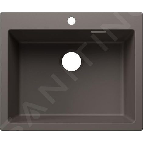 Blanco Pleon 6 - Évier en silgranit, 62x51 cm, gris volcan 527771 (1/2)