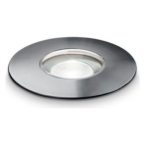 Ideal Lux Faretto Ad Incasso Rocket 1 Luce LED Integrato IP67 Acciaio Alluminio
