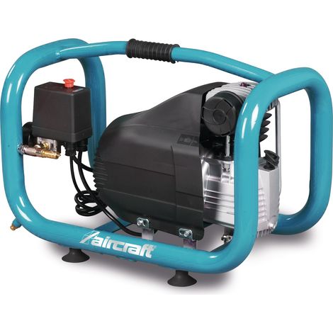 Compresseur à huile 2,4 L – Débit 85 L/min – Pression 15 bars – Moteur 230V – Système de lubrification haute performance – Aircraft (1/5)