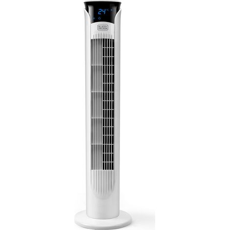 Ventilatore a colonna oscillante BLACK & DECKER 3 velocità con telecomando BXEFT48E 