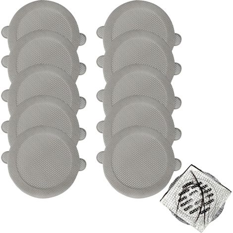 10 Stück 9 9 cm großer selbstklebender Haarfänger für