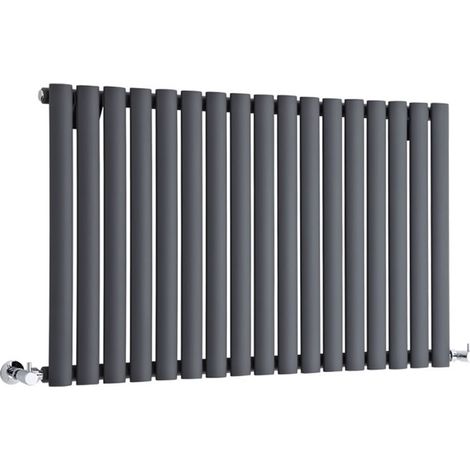 Hudson Reed Vitality – Radiateur Design Horizontal – Anthracite – 63.5 x 100cm (1/5)