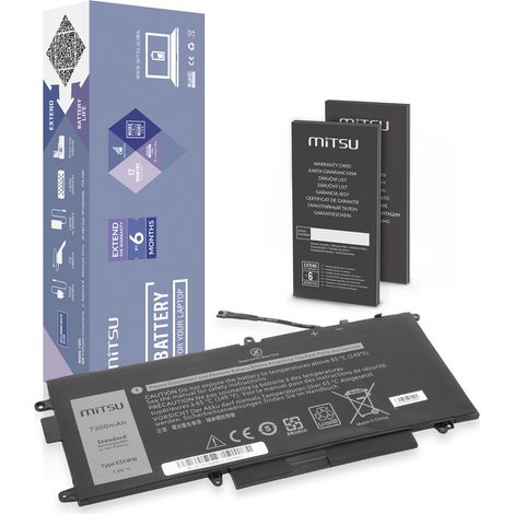 Batería K5XWW para Dell Latitude 5289 7390 2 en 1 - 7300 mAh (1/5)