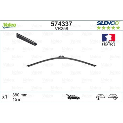 Balai d'essuie-glace Valeo 574337 BMW 30753535 31333449 5327748 61627161029
