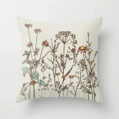Taie D'oreiller Coton Linen - Double Face - Pour Canapé Chaise Lit Bureau Extérieur - 40x40 cm - 1 Pièce (1/5)