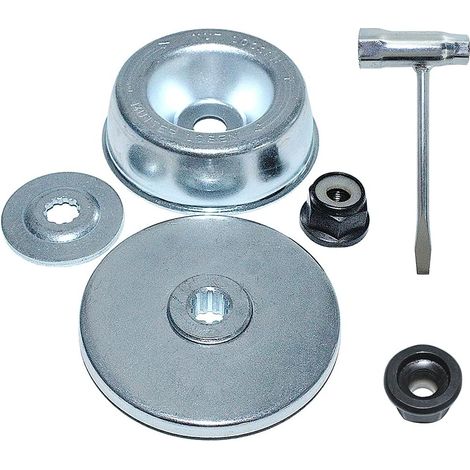 Kit d'entretien Adaptateur de lame pour coupe-bordures et débroussailleuse Compatible avec STIHL (1/5)