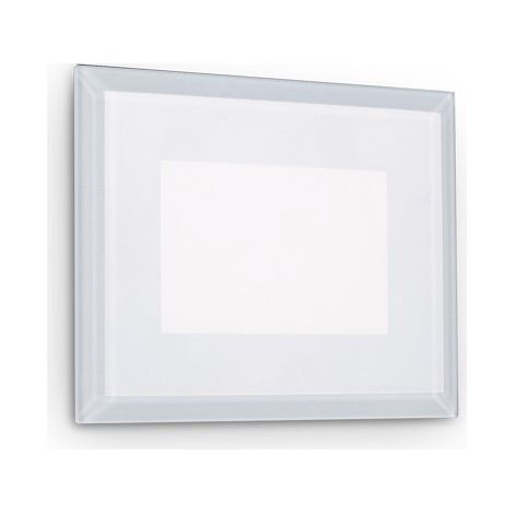 Aplique LED Empotrable Exterior Blanco IP65, 3000K (1/2)