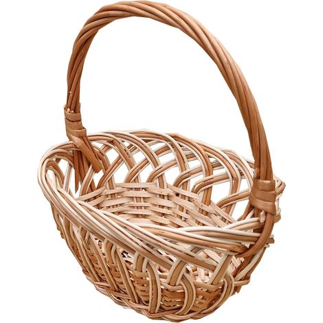 Cesta de Pascua de mimbre, calada 19