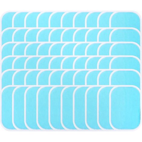 Lot de 60 électrodes de gel pour l'absorption EMS, accessoires de remplacement pour le soutien abdominal (1/5)