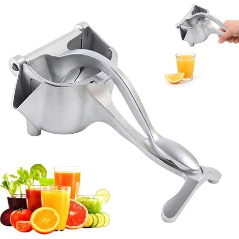 Extracteur de jus frais, presse-agrumes manuel, presse-citron, poignée ergonomique, facile à nettoyer, outil de cuisine. (1/5)