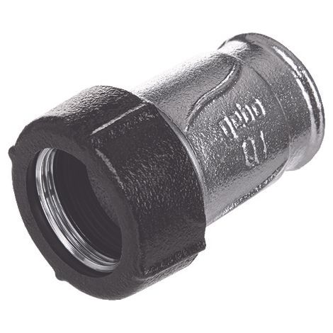 Raccord femelle à compression 15/21 pour tubes acier et PE GEBOQUICK (1/3)