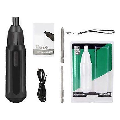 Tournevis électrique 3,6 V, manuel, automatique, multifonction intégré, chargement, emballage blister (1/5)
