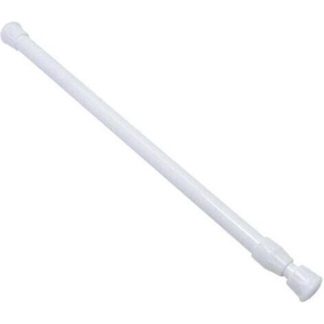 Extendable Curtain Rod, Extendable Tension Rod, Easy to Install for Net Curtains, Extendable Telescopic Rods for Shower Curtain, Bathtub, Door Cabinets (1/4)