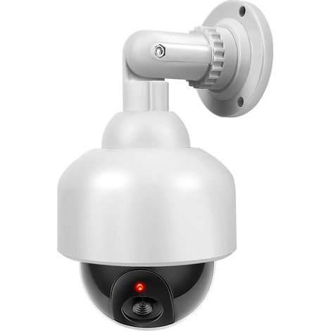 Este kit de cámara domo motorizada analógica cuenta con un flash LED infrarrojo e incluye un soporte de montaje de 360° (2 piezas). (1/4)