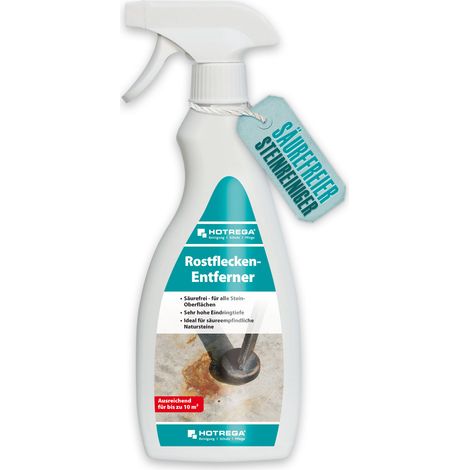 HOTREGA Rostflecken Entferner 500 ml Flachsprühflasche (1/4)