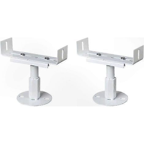 Pieds de radiateur réglables. supports en aluminium de 16 à 21 cm. lot de 2. résistants aux embruns salins