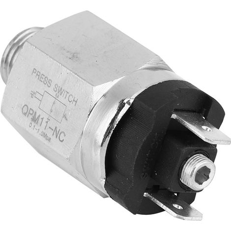 Pressostat réglable normalement fermé QPM11-NC, G1/4 po, 220 V CA / 48 V CA/CC (1/5)