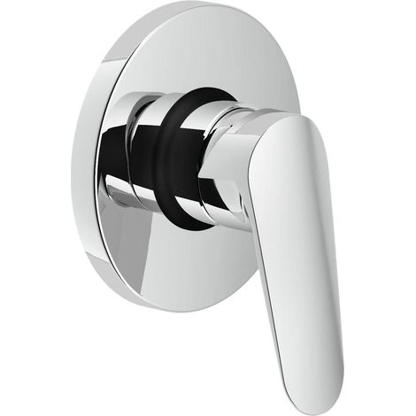 Mitigeur de douche encastré 106 mm en laiton chromé - Nobili Blues (1/2)