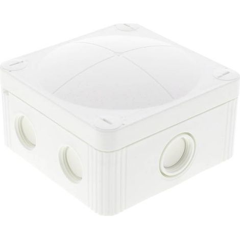 Wiska 10105600 Cassetta di derivazione (L x L x A) 95 x 95 x 60 mm Bianco crema IP66/IP67 1 pz.