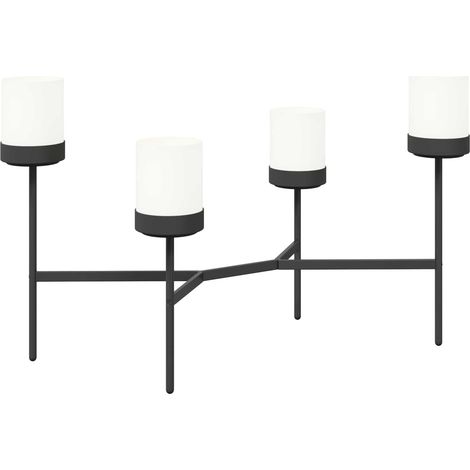 Blumenständer Weiß 125 x 55 x 81 cm PP und Stahl vidaXL (1/5)