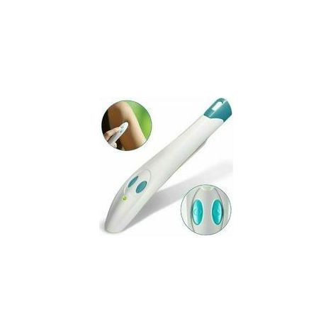 Stylo anti-démangeaisons électronique pour piqûres d’insectes – dispositif sans médicament, rechargeable, 2 en 1 pour apaisement immédiat (1/4)