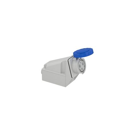 Presa fissa BT da parete IP67 63A 220V 2P+T - 81178