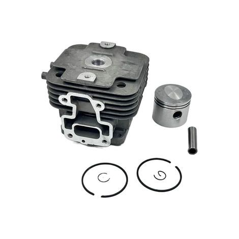 Cylindre complet compatible avec Kawasaki débroussailleuse TJ53, TJ53E, KBL53A, KBH53, diamètre 44mm (1/3)