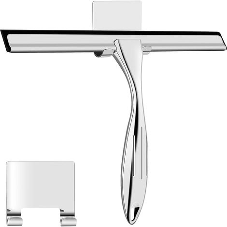 Duschabluftventil aus Edelstahl für Glastüren, Dusche mit Halterung, Dichtung für Badezimmer, Fenster und Autospiegel (1/5)