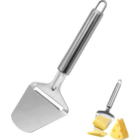 Cortador de queso de acero inoxidable de 1 pieza，ganador de pruebas，cuchillo para queso duro y en lonchas (1/5)