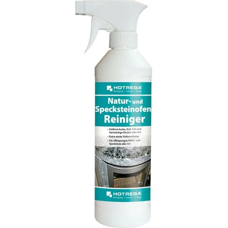 Nettoyant poêle à bois, nettoyant poêle à accumulation, nettoyant pierre ollaire, 500 ml
