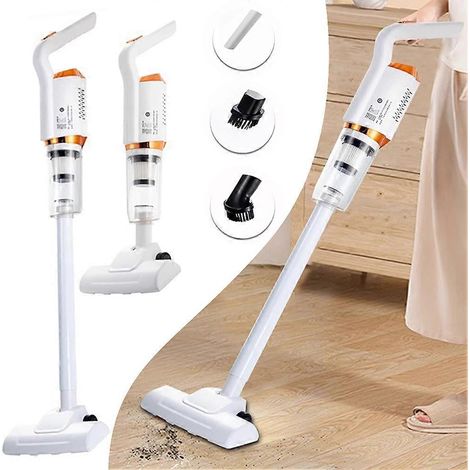 Aspirateur balai sans fil 3 en 1, aspiration puissante de 8500 Pa, idéal pour les sols durs (25-26 pouces).