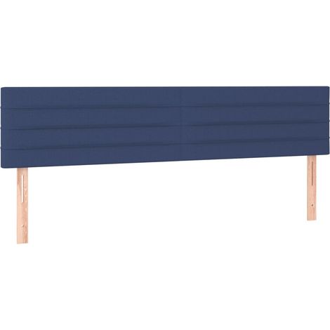 Maison Exclusive - Testiera Blu 160x5x78/88 cm in Tessuto
