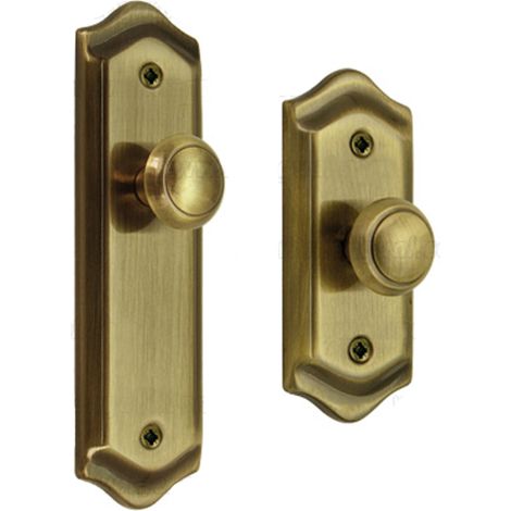 Pomo Armario R.Eq-T203 Modelo Lorca Cuero Ingles Mate