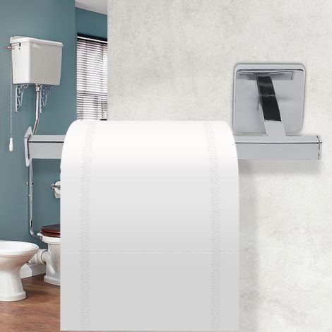 Wandmontierter Toilettenpapierhalter mit Ablagefach für das Badezimmer (1/5)