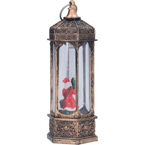 Lanterne de Noël LED lumineuse, décoration électronique scintillante pour maison et fêtes (1/5)
